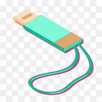 扁平化U盘矢量图下载-空若网 扁平化U盘矢量图下载-空若网