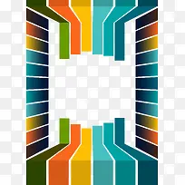 多彩简约线条边框纹理-空若网 多彩简约线条边框纹理-空若网