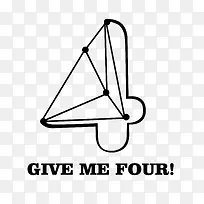 数字4-空若网 数字4-空若网