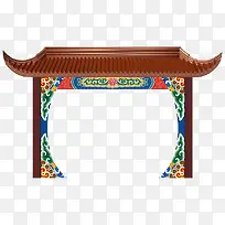 民族风拱门-空若网 民族风拱门-空若网