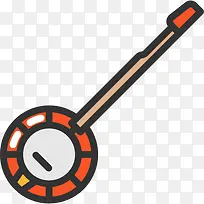班卓琴图标-空若网 班卓琴图标-空若网
