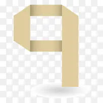 叠纸数字9-空若网 叠纸数字9-空若网