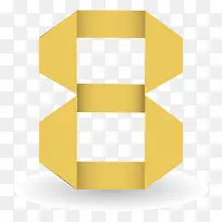 叠纸数字8-空若网 叠纸数字8-空若网
