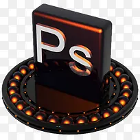 Photoshop橙色PS黑色和橙色-空若网 Photoshop橙色PS黑色和橙色-空若网