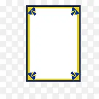 矢量卡通扁平化长方形黄色文本框-空若网 矢量卡通扁平化长方形黄色文本框-空若网