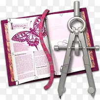 Adobe InDesign图标-空若网 Adobe InDesign图标-空若网