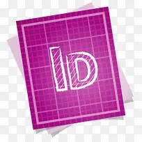 Adobe blueprint indesign Icon-空若网 Adobe blueprint indesign Icon-空若网