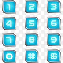 蓝色数字1到9-空若网 蓝色数字1到9-空若网