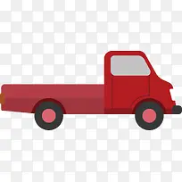 红色卡车-空若网 红色卡车-空若网