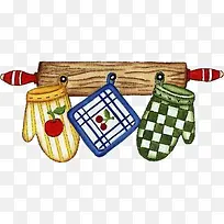 擀面杖和手套-空若网 擀面杖和手套-空若网