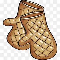 杏色隔热手套-空若网 杏色隔热手套-空若网