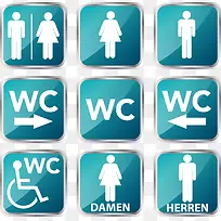 厕所标志-空若网 厕所标志-空若网