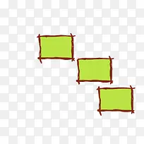 绿色涂鸦边框-空若网 绿色涂鸦边框-空若网