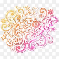 手绘花纹-空若网 手绘花纹-空若网