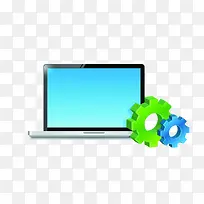 立体笔记本与齿轮PNG-空若网 立体笔记本与齿轮PNG-空若网