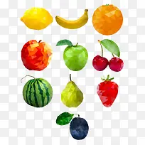 矢量水果图案-空若网 矢量水果图案-空若网