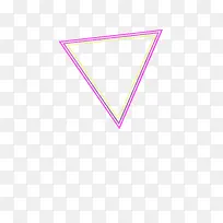 三角形彩色线条边框-空若网 三角形彩色线条边框-空若网