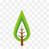 简约卡通小树-空若网 简约卡通小树-空若网