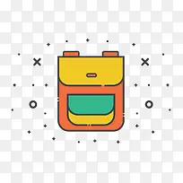 扁平化背包PNG下载-空若网 扁平化背包PNG下载-空若网