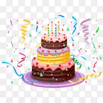 生日蛋糕巧克力蛋糕剪贴画-生日蛋糕-空若网 生日蛋糕巧克力蛋糕剪贴画-生日蛋糕-空若网