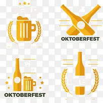 矢量啤酒图标素材-空若网 矢量啤酒图标素材-空若网