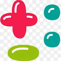 多彩卡通符号-空若网 多彩卡通符号-空若网