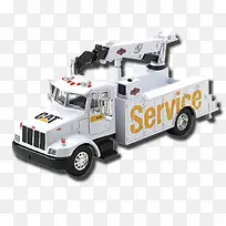 白色工程机械车-空若网 白色工程机械车-空若网