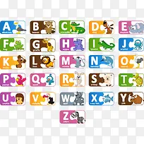 活泼长方形卡通幼儿认知矢量素材-空若网 活泼长方形卡通幼儿认知矢量素材-空若网