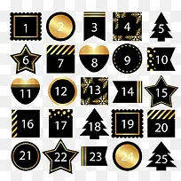 矢量数字标签-空若网 矢量数字标签-空若网