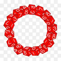 红色数字-空若网 红色数字-空若网