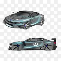 汽车手绘-空若网 汽车手绘-空若网