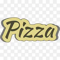 黄色pizza字母-空若网 黄色pizza字母-空若网