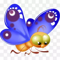 蝴蝶动画剪贴画-火鸡鸟-空若网 蝴蝶动画剪贴画-火鸡鸟-空若网