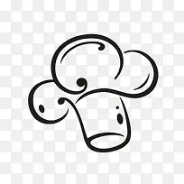 手绘厨师帽子-空若网 手绘厨师帽子-空若网