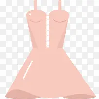 灰色扁平化连衣裙元素-空若网 灰色扁平化连衣裙元素-空若网