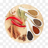 砧板与多彩辣椒籽-空若网 砧板与多彩辣椒籽-空若网