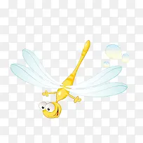 可爱卡通蜻蜓矢量图-空若网 可爱卡通蜻蜓矢量图-空若网