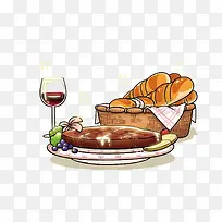 矢量牛排-空若网 矢量牛排-空若网