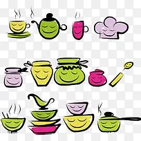 卡通餐具-空若网 卡通餐具-空若网