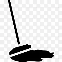 拖把清洗工具,房子的地板图标-空若网 拖把清洗工具,房子的地板图标-空若网