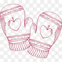 卡通手套-空若网 卡通手套-空若网