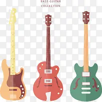 矢量手绘卡通吉他-空若网 矢量手绘卡通吉他-空若网