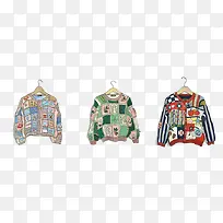 卡通波普风毛衣-空若网 卡通波普风毛衣-空若网