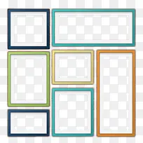彩色相框-空若网 彩色相框-空若网