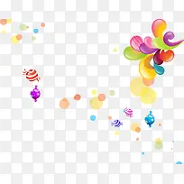 糖果圆点时尚装饰背景-空若网 糖果圆点时尚装饰背景-空若网