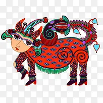 人头民族风奇怪的动物-空若网 人头民族风奇怪的动物-空若网