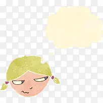 瞥眼的女孩头像-空若网 瞥眼的女孩头像-空若网