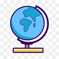 扁平化地球仪PNG下载-空若网 扁平化地球仪PNG下载-空若网