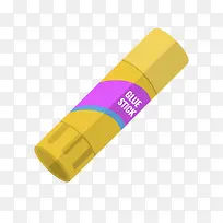 黄色扁平化胶水元素-空若网 黄色扁平化胶水元素-空若网