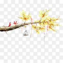 树枝上的小鸟-空若网 树枝上的小鸟-空若网